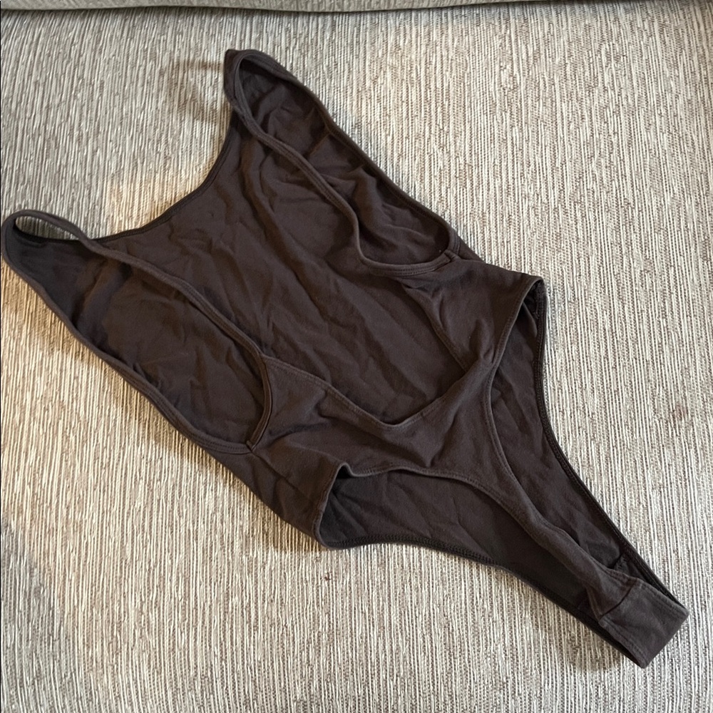 American Apparel Low Back Body Suit - Picture 3 of 5